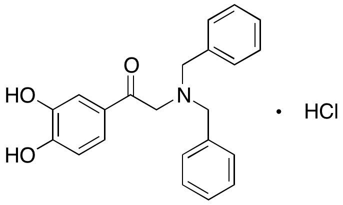 2-(Dibenzylamino)-3’,4’-dihydroxy-acetophenone Hydrochloride