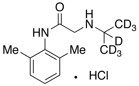 2-(Isopropylamino)-2’,6’-acetoxylidide-d7 Hydrochloride