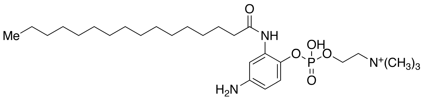 2-(N-Hexadecanoylamino)-4-aminophenylphosphocholine