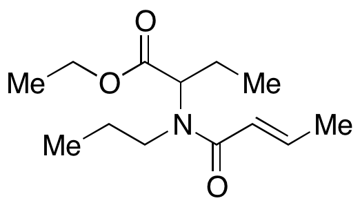 2-(N-Propylbut-2-enamido)butanoic Acid (E)-Ethyl Ester