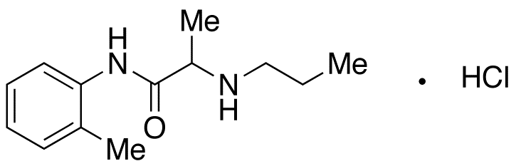 2-(Propylamino)-m-propionotoluidide Hydrochloride