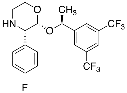 2-(R)-[1-(S)-(3,5-Bis(trifluoromethyl)phenyl)ethoxy]-3-(S)-fluorophenylmorpholine