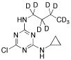 2-(n-Butyl-d9-amino)-4-chloro-6-cyclopropylamino-1,3,5-triazine