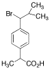 2-[p-(1-Bromo-2-methylpropyl)phenyl]propionic Acid