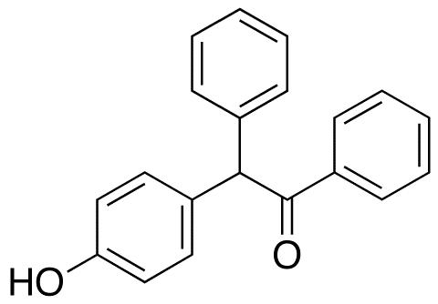 2-(p-Hydroxyphenyl)-2-phenyl-acetophenone