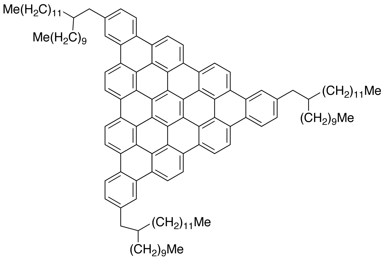 2,10,18-Tris(2-decyltetradecyl)-benzo[o]bistriphenyleno[2,1,12,11-efghi:2’,1’,12’,11’-uvabc]ovalene