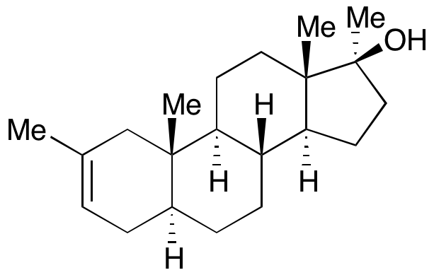 2,17-Dimethyl-5α-androst-2-en-17β-ol