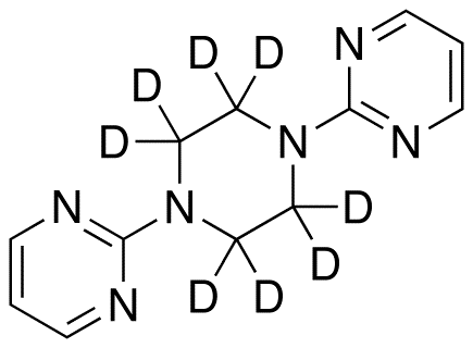 2,2’-(1,4-Piperazinediyl)bis-pyrimidine-d8