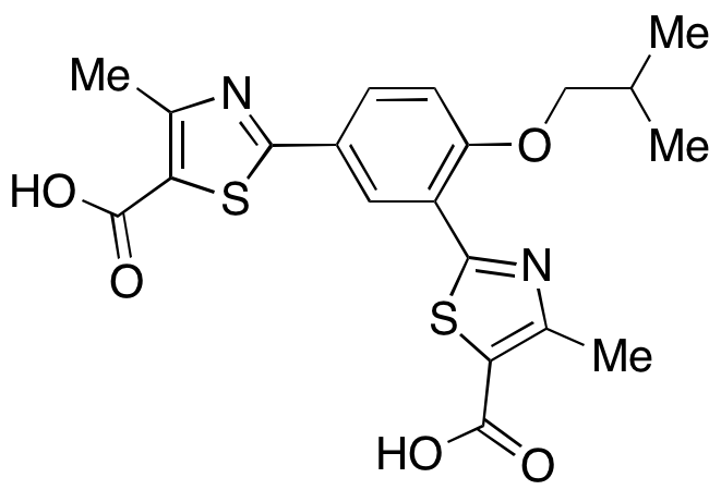 2,2’-[4-(2-Methylpropoxy)-1,3-phenylene]bis[4-methyl-5-thiazolecarboxylic Acid