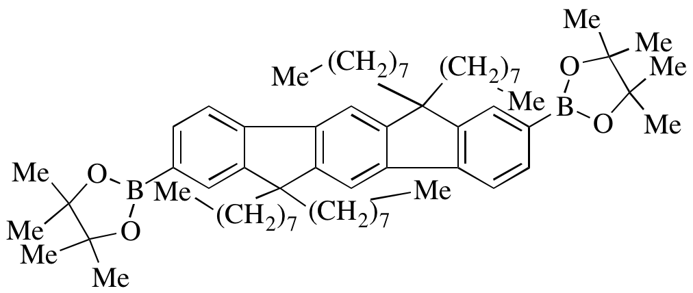 2,2’-(6,6,12,12-Tetraoctyl-6,12-dihydroindeno[1,2-b]fluorene-2,8-diyl)bis(4,4,5,5-tetramethyl-1,3,2-dioxaborolane)