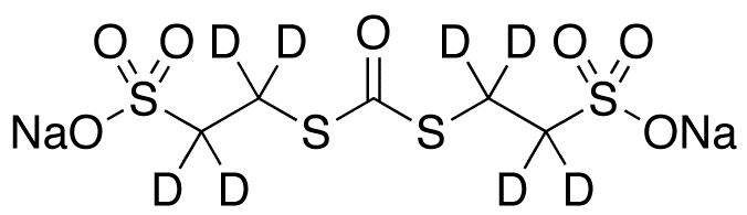 2,2’-[Carbonylbis(thio)]bisethanesulfonic Acid-d8 Disodium Salt