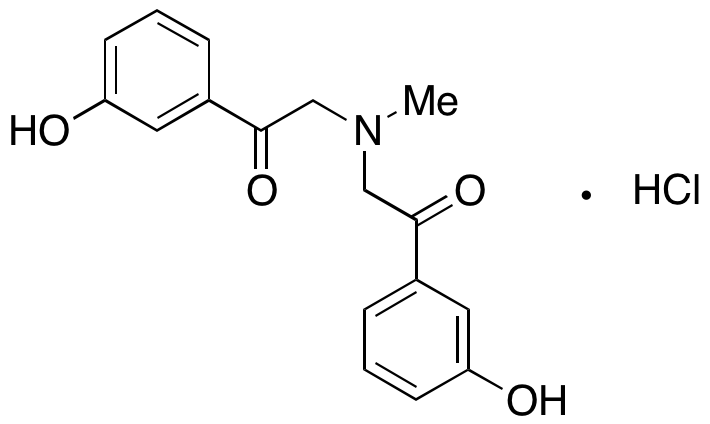 2,2’-(Methylazanediyl)bis(1-(3-hydroxyphenyl)ethanone) Hydrochloride