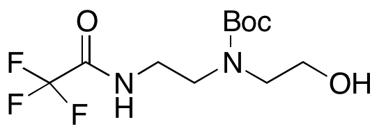 2,2,2-Trifluoro-N-[2-[(2-hydroxyethyl)-boc-amino]ethyl]-acetamide