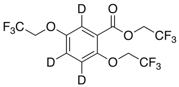 2,2,2-Trifluoroethyl 2,5-Bis(2,2,2-trifluoroethoxy)benzoate-d3