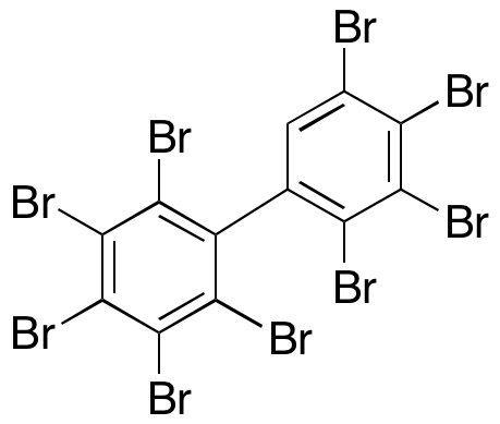 2,2’,3,3’,4,4’,5,5’,6-Nonabromobiphenyl