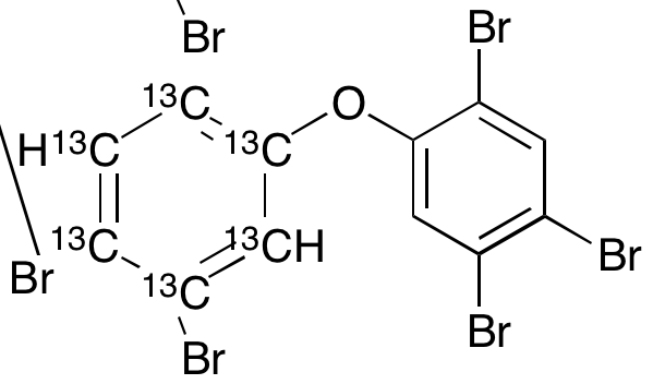 2,2’,4,4’,5,5’-Hexabromodiphenyl Ether-13C6