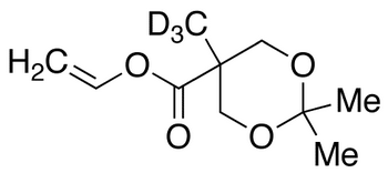 2,2,5-Trimethyl-1,3-dioxane-5-carboxylic Acid Vinyl Ester-d3