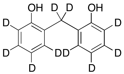 2,2’-Bis(hydroxyphenyl)methane-d10 (d9 Major)