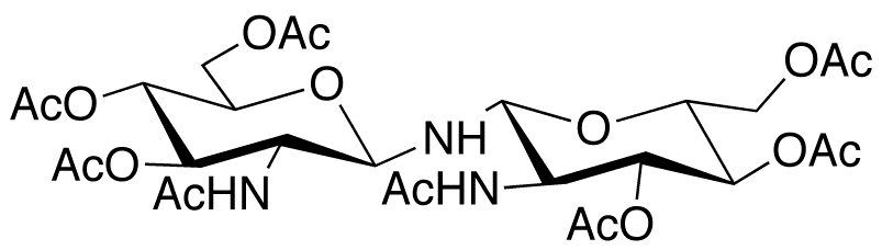 2,2’-Diacetamido-2,2’-dideoxy-di-β-D-glucopyranosylamine 3,3’,4,4’,6,6’-Hexaacetate