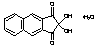 2,2-Dihydroxy-1H-benz[F]indene-1,3(2H)-dione, Hydrate