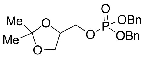 2,2-Dimethyl-1,3-dioxolane-4-methanol Dibenzyl Phosphate 2,2-Dimethyl-1,3-dioxolane-4-methanol Dibenzyl Phosphate