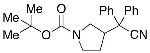 2,2-Diphenyl 2-(1-Boc-3-pyrrolidinyl)acetonitrile