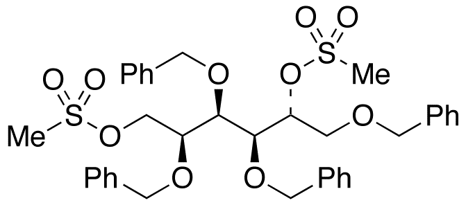 2,3,4,6-Tetra-O-benzyl-1,5-di-O-methanesulfonyl-D-glucitol