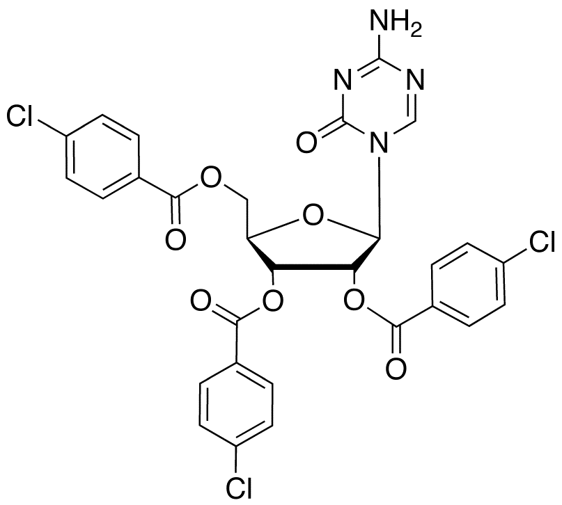 2’,3’,5’-Tri-O-(4-chlorobenzoyl) 5-Azacytidine