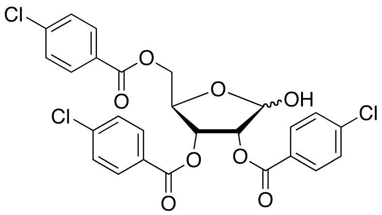 2,3,5-Tri-O-p-chlorobenzoyl-D-ribofuranoside