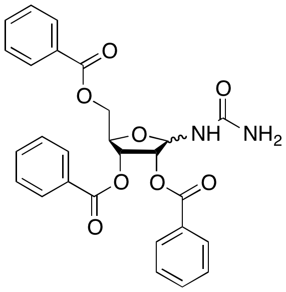 2’,3’,5’-Tribenzoate D-Ribofuranosyl-urea