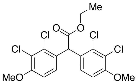 2,3-Dichloro-α-(2,3-dichloro-4-methoxyphenyl)-4-methoxy-benzeneacetic Acid Ethyl Ester