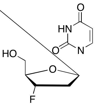 2’,3’-Dideoxy-3’-fluorouridine