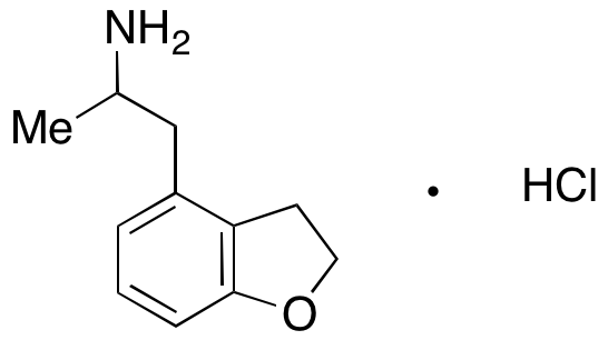 2,3-Dihydro-α-methyl-4-benzofuranethanamine Hydrochloride