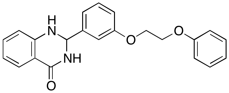 2,3-Dihydro-2-[3-(2-phenoxyethoxy)phenyl]-4(1H)-quinazolinone