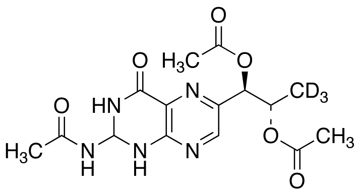 2,3-Dihydro-2-N-acetyl-1’,2’-di-O-acetyl-biopterin-d3