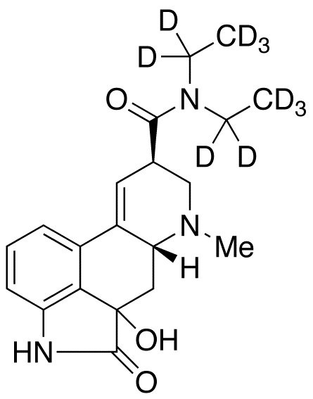 2,3-Dihydro-3-hydroxy-2-oxo Lysergide-d10