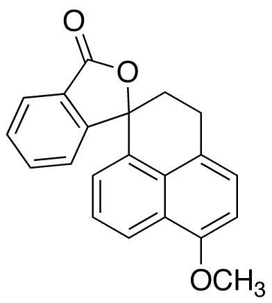 2’,3’-Dihydro-7-methoxy-spiro[isobenzofuran-1(3H),1’-[1H]phenalen]-3-one