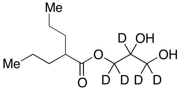 2,3-Dihydroxypropyl Valproate-d5