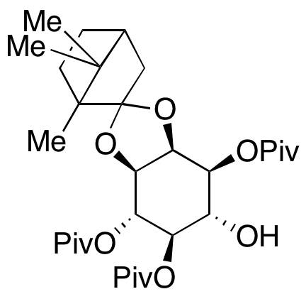 2,3-O-[(1R,2S,4R)-1,7,7-Trimethylbicyclo[2.2.1]hept-2-ylidene]-D-myo-inositol 1,4,5-Tris(2,2-dimethylpropanoate)