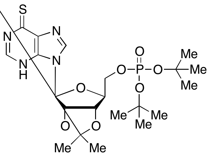 2’,3’-O-(1-Methylethylidene)-6-thio-5’-inosinic Acid Bis(1,1-Dimethylethyl) Ester