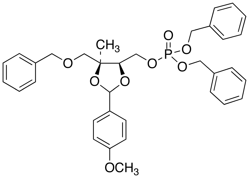 2,3-O-(4-Methoxyphenyl)methylene-2-methyl-D-erythritol Phosphate Benzyl Ether Diphenyl Ether