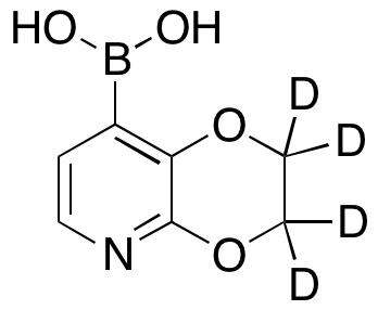 2,3-dihydro-8-(boronic acid)-1,4-Dioxino[2,3-b]pyridine-d4