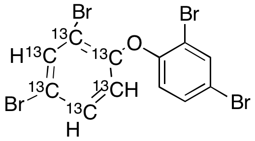 2,4,2’,4’-Tetrabromodiphenyl Ether-13C6