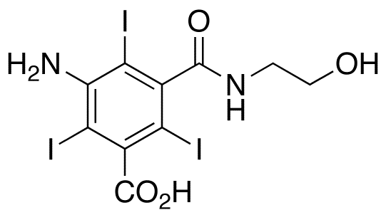 2,4,6-Triiodo-3-(N-hydroxyethylcarbamoyl)-5-aminobenzoic Acid