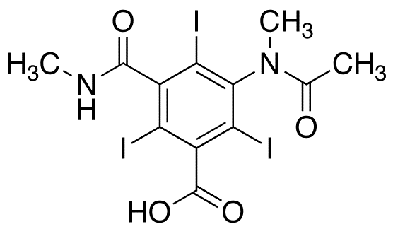 2,4,6-Triiodo-3-(N-methylcarbamoyl)-5-(N-methylacetylamino)benzoic Acid