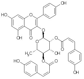 2’,4’-Di-O-(Z-p-coumaroyl)afzelin