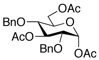 2,4-Di-O-benzyl-1,3,6-tri-O-acetyl-α-D-glucopyranose