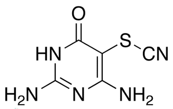 2,4-Diamino-6-hydroxy-5-thiocyanopyrimidine