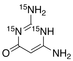 2,4-Diamino-6-hydroxypyrimidine-15N3