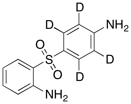 2,4’-Diaminophenyl Sulfone-d4